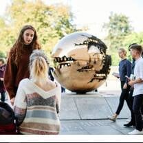 Pomodoro Statue