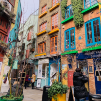 Neal's Yard in Covent Garden in London.