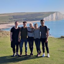 Me and my friends at the seven sisters