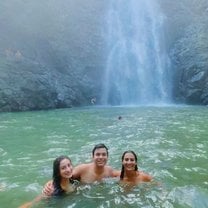 One of the many waterfalls in Costa Rica!