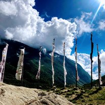 This was a beautiful scene I took during the hike 