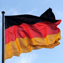 Berlin  German flag