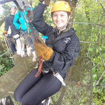 Ziplining One of my many Ziplining adventures