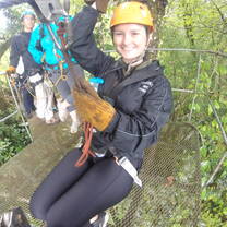 One of my many Ziplining adventures