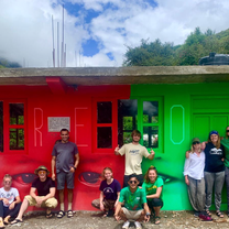 The school that Give are helping to build in Langtang.