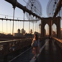 Sunrise at the Brooklyn Bridge