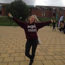 Me on the main square on campus