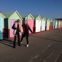 Me and my sister in Brighton