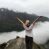 I climbed a freaking mountain!!!!!
