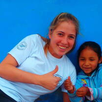 Working for smiles at the Andean clinic!