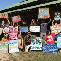 our signs for the climate strike
