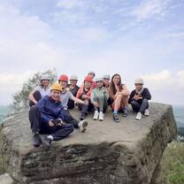 LISS students at Brimham Rocks