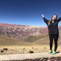 La montaña de catorce colores located in the Jujuy province of Argentina