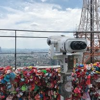 One of my favourite pictures I've taken in Seoul. The view from Namsan Tower!