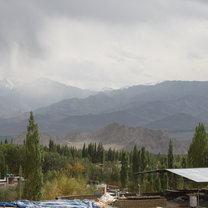 The view from our second hostel on the trip