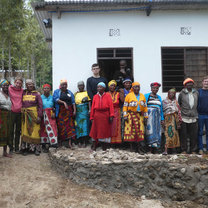 The mamas of  the community together with some volunteers, at the Mother Nature Conservation Camp. 