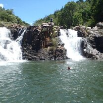 Magoebaskloof, swimming in the pools Magoebaskloof, swimming in the pools