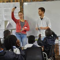 Teaching a class