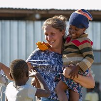 @ Feeding Scheme in the village @ Feeding Scheme in the village