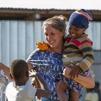 @ Feeding Scheme in the village