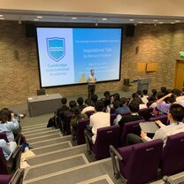 Summer High School at Cambridge International Academy in the UK