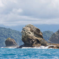 Manuel Antonio from the water