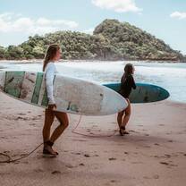 Surfing in Central America