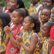 The Lighthouse school choir The Lighthouse school choir