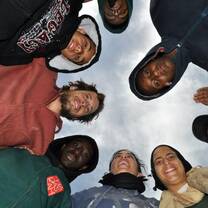 Group huddle