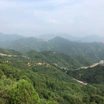 View from the great wall