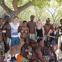 At the cultural village