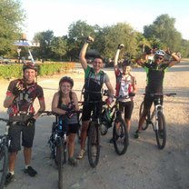 We just finished with the Cycle Safari. I'm very proud of this adventure that we finished