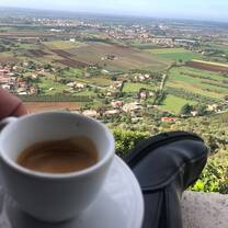 A view out of the hostel in Italy