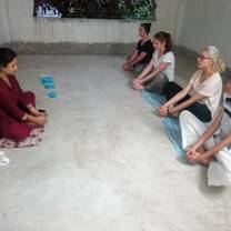 SMILE Society in a Yoga Class