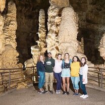 At the Grotte Frasassi