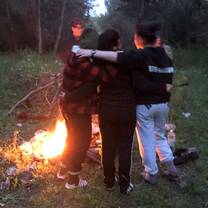 Another group hug