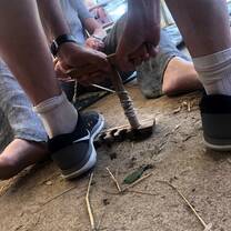 Fire starting workshop