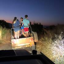 Off-roading searching for the night life of the Golan