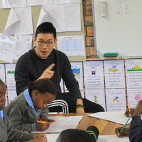 Assisting a teacher Assisiting a teacher