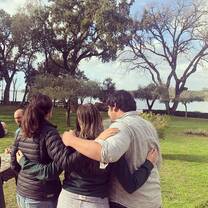 group hug