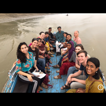 A boat trip on the Ganga 