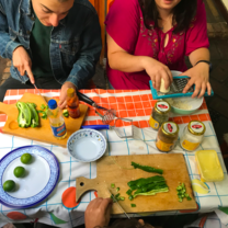 Cooking lessons at our school