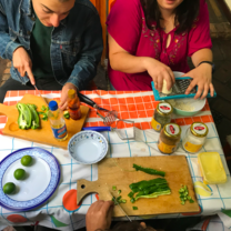 Cooking lessons at our school