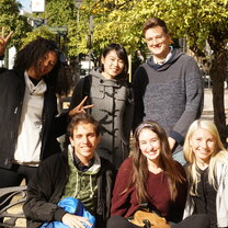 My dear friends I met during studying abroad