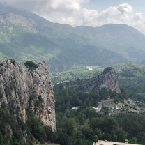 View from Guadalest Castle 