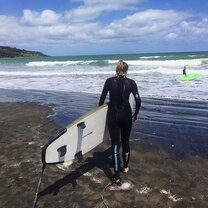 Surfing in New Zealand with Yep IS