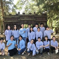 Team photo during outdoor adventure