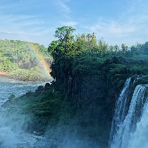 Iguazu Falls from Argentinian side. 