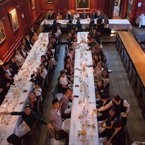 Formal dinner at Cambridge