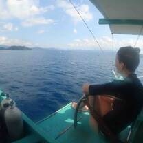 boat trip to submerged sculpture site